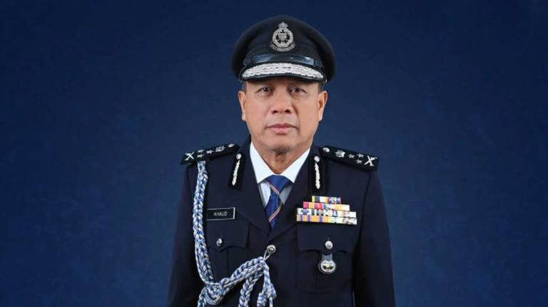 Datuk Mohd Khalid Ismail. - Polis Diraja Malaysia / Facebook