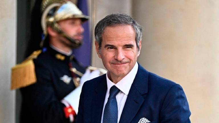 -Director General of the International Atomic Energy Agency (IAEA) Rafael Grossi.(AFP File)