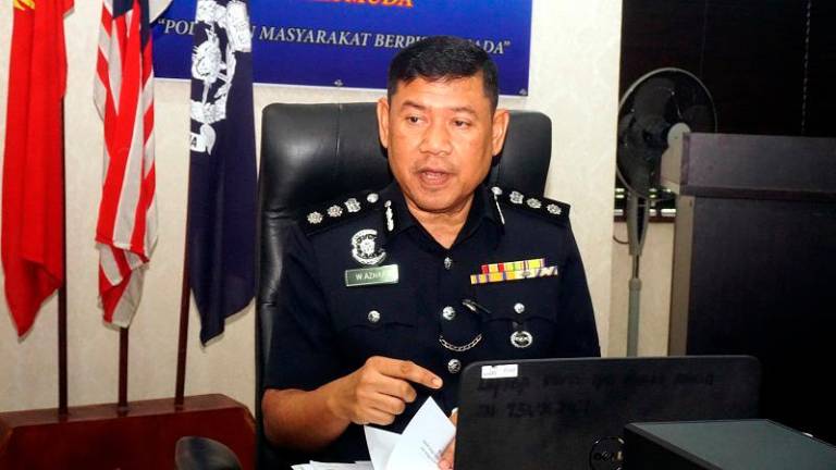 Kuala Muda District Police chief, ACP Wan Azharuddin Wan Ismail. - BERNAMApix