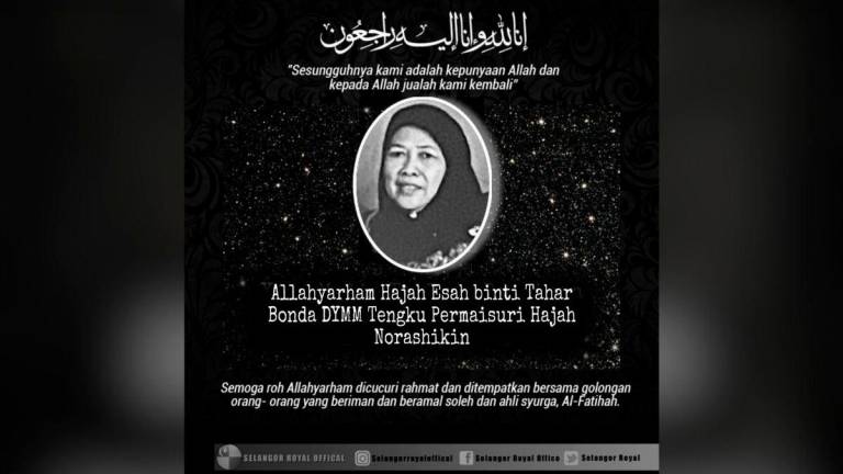 Selangor Royal Office/Facebook