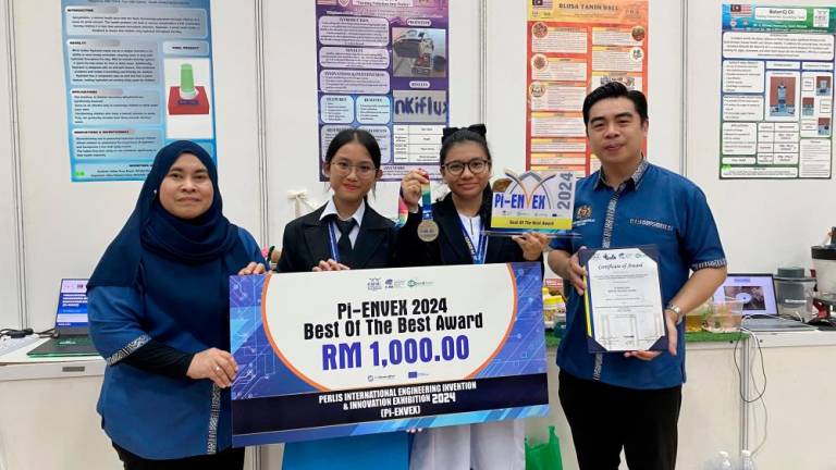 Sabah school students’ invention wins award at Pi-Envex 2024