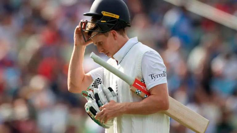 England’s Zak Crawley averages just 31 in 56 Tests © Darren Staples / AFP/File