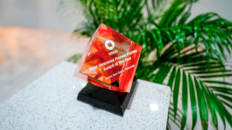 PRO-NET Honoured with “Best Oversea Pioneer Partner” Award by Smart Automobile