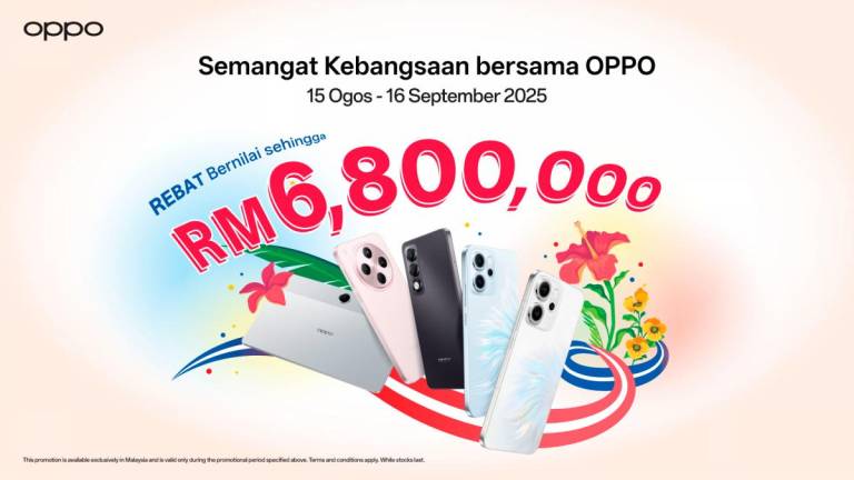 Prepare for the RM6.8 million worth of rebates and rewards from Oppo.