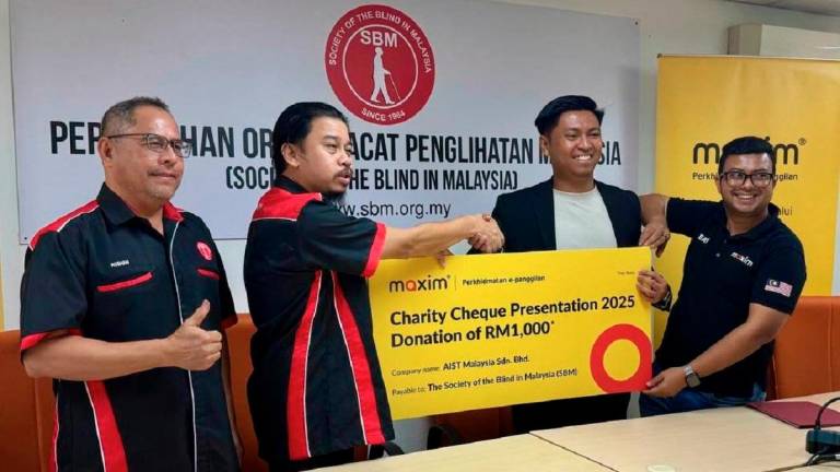 Maxim Malaysia offers free rides to visually impaired community