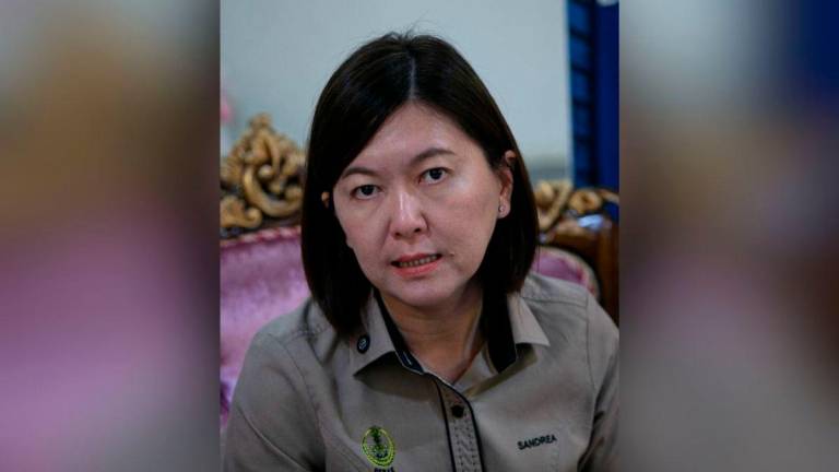 Pengerusi Jawatankuasa Perumahan dan Kerajaan Tempatan Perak Sandrea Ng Shy Ching - fotoBERNAMA