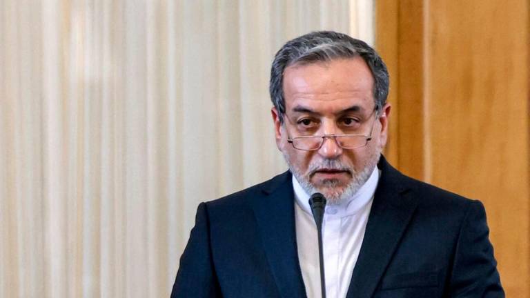 Iran’s Foreign Minister Abbas Araghchi - AFPpix