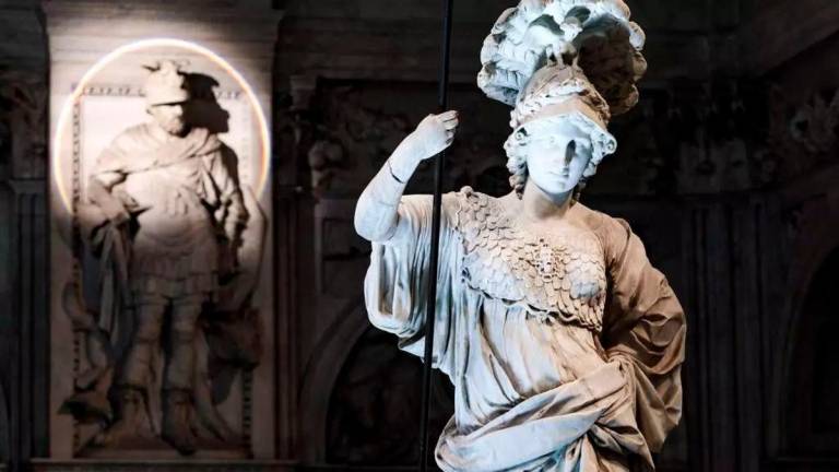 Amsterdam hopes to raise awareness of its 17th century sculptor Artus Quellinus © Ramon van Flymen / ANP/AFP