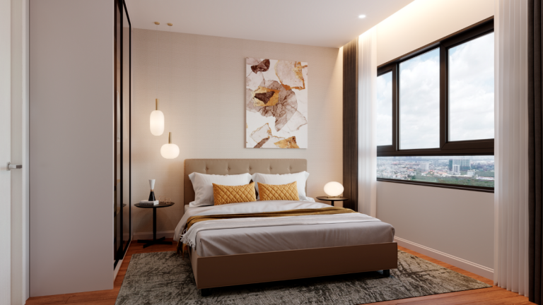The bedroom is a place to decompress, reflect and recharge.