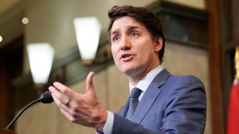 Canadian Prime Minister Justin Trudeau - AFPpix