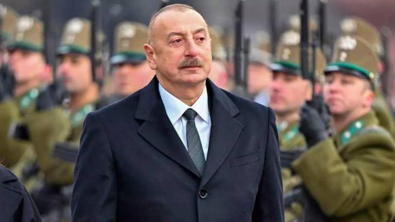 Azerbaijan’s President Ilham Aliyev © Attila Kisbenedek, AFP