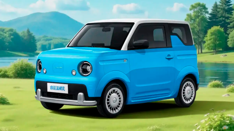 Geely’s Livan Auto unveils the Smurf Micro EV
