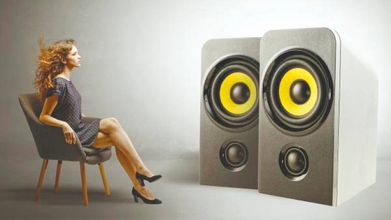 There are many factors to consider when choosing loudspeakers for your home. – 123RFPIC