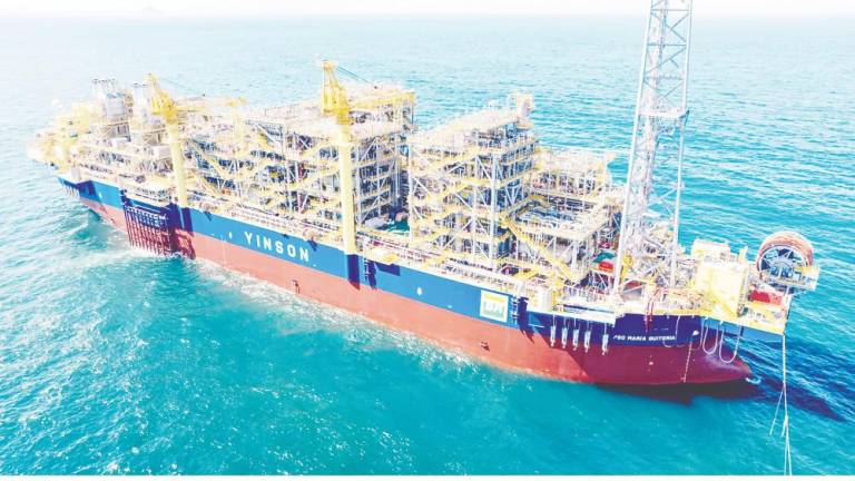 FPSO Maria Quitéria has a production capacity of 100,000 barrels of oil per day and a storage capacity of 1 million barrels. – Yinson pic