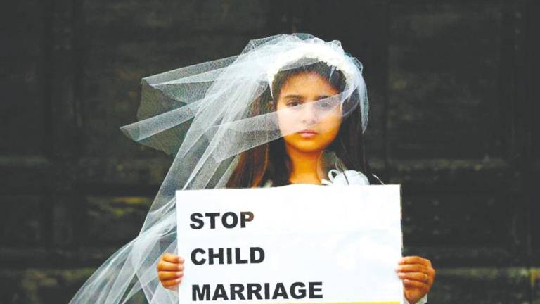 According to non-governmental organisation Girls Not Brides, children who marry have significant physical and mental health consequences. – AFPPIC