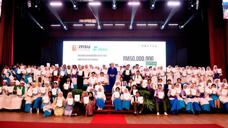 MSU foundation offer scholarships worth RM50m