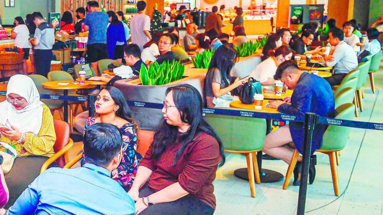 Gobinath said the spike in F&amp;B prices is primarily due to surging food inflation, input costs and the expanded SST. – ADIB RAWI YAHYA/THESUN
