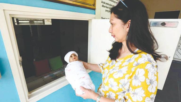 A baby hatch initiative by the OrphanCare Foundationsaved 85 babies this year. – SYED AZAHAR SYED OSMAN/ THESUN