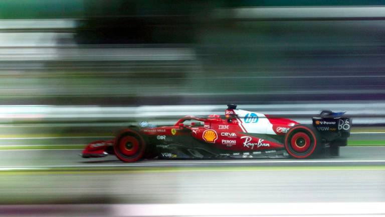 Formula One F1 - British Grand Prix - Silverstone Circuit, Silverstone, Britain - July 5, 2025Ferrari's Charles Leclerc before practice - REUTERSPIX