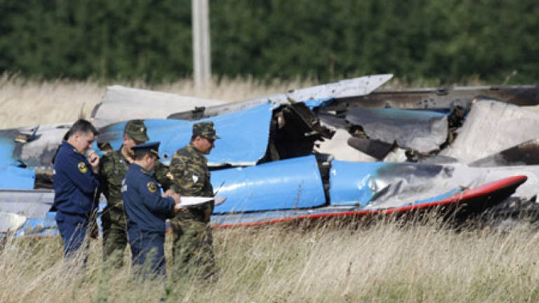 Two dead in crash at Moscow airshow