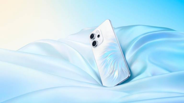 Oppo Reno14 Pro’s shimmering design makes it as stylish as it is durable. - PR