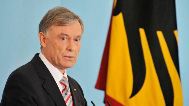 German ex-president Horst Koehler - AFPpix