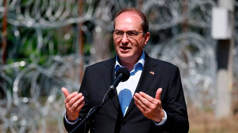 German Interior Minister Alexander Dobrindt - (Photo by Wojtek RADWANSKI / AFP)