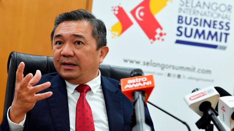 Exco Pelaburan, Perdaganggan dan Mobiliti Selangor Ng Sze Han. - fotoBERNAMA