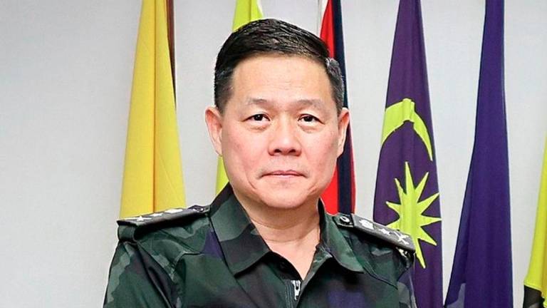 Sarawak Brigade Commander SAC Lim Bak Phai. - via BERNAMA