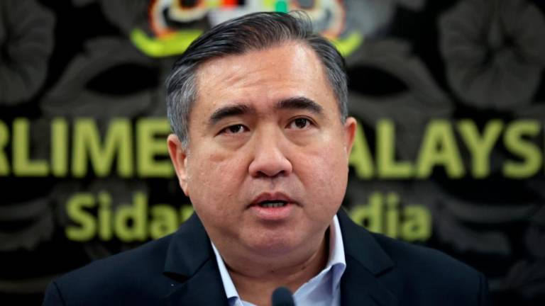 Transport Minister Anthony Loke - BERNAMApix