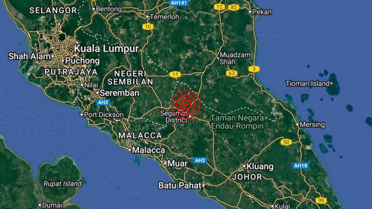 Kredit: Malaysian Meteorological Department / FB