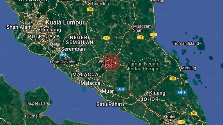 Credit: Malaysian Meteorological Department / Facebook