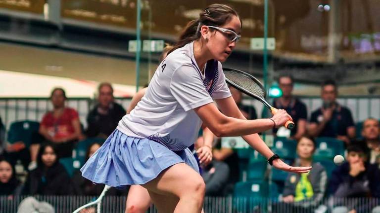 National squash star Aira Azman. - BERNAMA