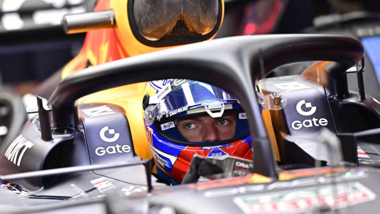 Formula One F1 - Hungarian Grand Prix - Hungaroring, Budapest, Hungary - August 1, 2025Red Bull's Max Verstappen during practice. - REUTERS