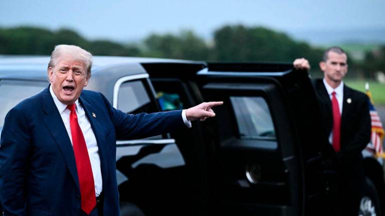 US President Donald Trump - AFPPix