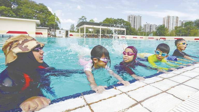 Darshini said swimming equips individuals with essential safety knowledge, builds confidence and significantly reduces the risk of drowning. – Syed Azahar Syed Osman/theSun