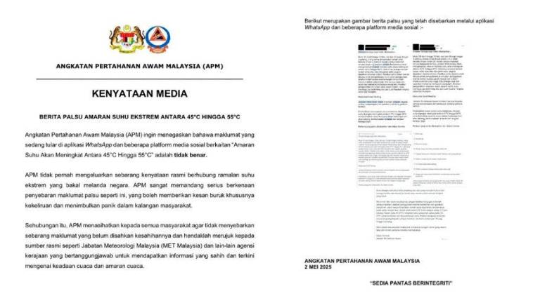 Credit - Angkatan Pertahanan Awam Malaysia/FBPIX