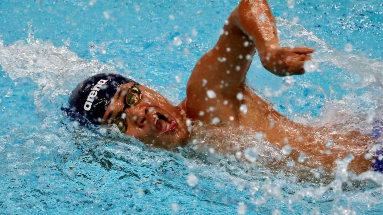 Perenang para negara Abd Halim Mohammad - fotoBERNAMA