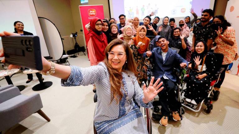Persatuan OKU Sentral president Datuk Dr Ras Adiba Radzi - Photo by BERNAMA