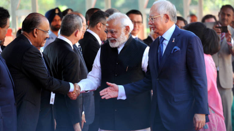 PM Najib given official welcoming ceremony
