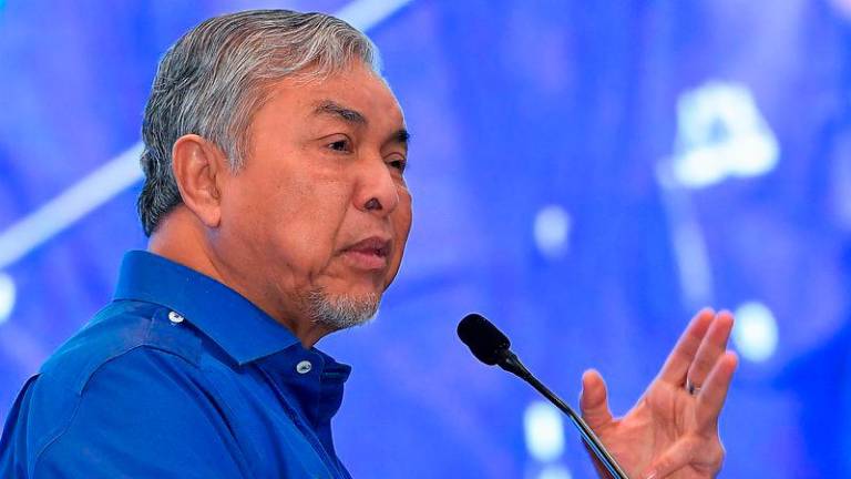 Pengerusi BN Datuk Seri Dr Ahmad Zahid Hamidi - fotoBERNAMA