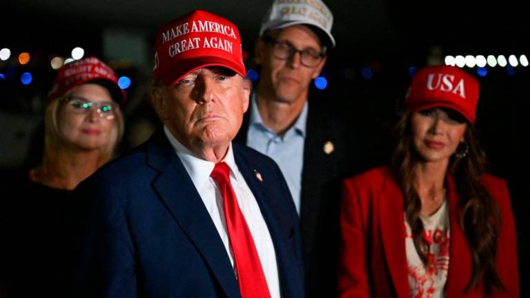 US President Donald Trump - Pix by AFP