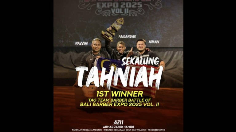 Kredit - Zahid Hamidi / Facebook - via BERNAMA