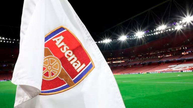 Soccer Football - Champions League - Arsenal v AS Monaco - Emirates Stadium, London, Britain - December 11, 2024 General view of a corner flag inside the stadium before the match. - REUTERS