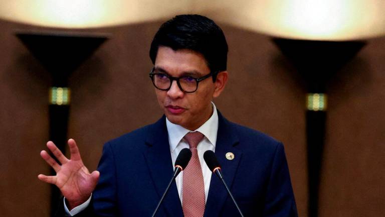 Madagascar's President Andry Rajoelina - REUTERSPIX