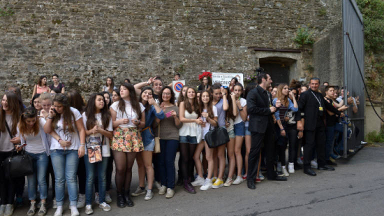 Kim and Kanye marry in romantic Florence