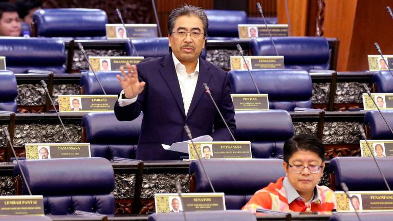 Plantation and Commodities Minister and Acting Minister of Natural Resources and Environmental Sustainability, Datuk Seri Johari Abdul Ghani. - BERNAMApix