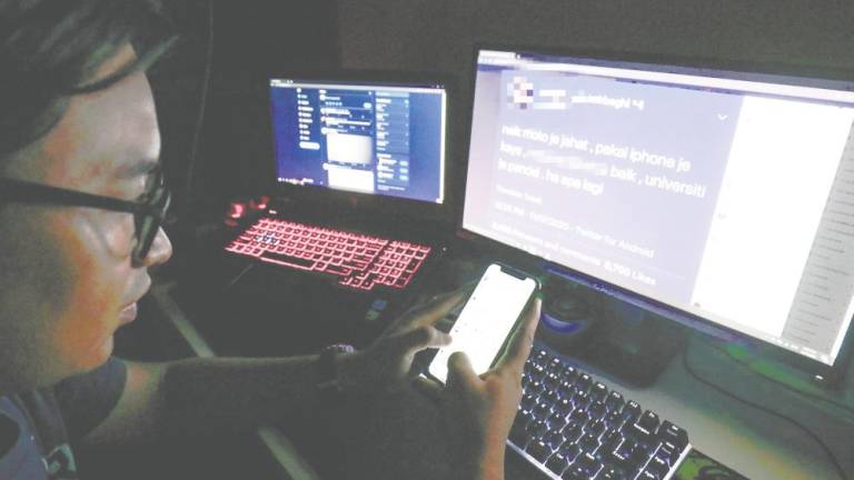 Muhamad Fitri said many perpetrators use social engineering techniques to gather personal details, often exploiting openly shared information or using specialised tools to breach privacy. – Amirul Syafiq/theSun