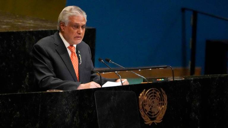 Pakistani Deputy Prime Minister and Foreign Minister Ishaq Dar - AFP