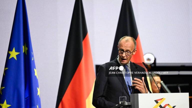 Germany’s Chancellor Friedrich Merz - (Photo by Jean-Christophe VERHAEGEN / POOL / AFP)